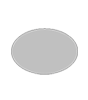 Veranstaltungsplakat auf Hohlkammerplatte oval (oval konturgefräst) <br>einseitig 4/0-farbig bedruckt