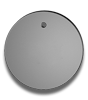 Bierdeckel Kreis d = 60 mm gebohrt